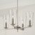 Capital Lighting Portman Four Light Pendant in Brushed Nickel - 348641BN-538 Capital Lighting Portman Four Light Pendant in Brushed Nickel - 348641BN-538