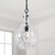 Capital Lighting Brentwood One Light Pendant in Matte Black - 349012MB