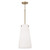 Capital Lighting Averitt One Light Pendant in Aged Brass - 355211AD