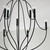 Capital Lighting Madison Nine Light Chandelier in Matte Black - 447091MB