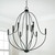 Capital Lighting Madison Nine Light Chandelier in Matte Black - 447091MB