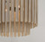 Capital Lighting Jada Five Light Pendant in Dark Brass - 355651DR Capital Lighting Jada Five Light Pendant in Dark Brass - 355651DR