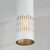 Capital Lighting Dash One Light Pendant in Aged Brass and White - 350211AW Capital Lighting Dash One Light Pendant in Aged Brass and White - 350211AW