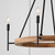 Capital Lighting Jonah Four Light Chandelier in Light Wood and Matte Black - 450841WK-709 Capital Lighting Jonah Four Light Chandelier in Light Wood and Matte Black - 450841WK-709
