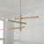Capital Lighting Zane Six Light Chandelier in Aged Brass - 451261AD Capital Lighting Zane Six Light Chandelier in Aged Brass - 451261AD