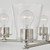 Capital Lighting Baker Five Light Chandelier in Brushed Nickel - 446951BN-533