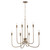 Capital Lighting Marley Eight Light Chandelier in Mystic Bronze - 456881MZ Capital Lighting Marley Eight Light Chandelier in Mystic Bronze - 456881MZ