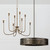 Capital Lighting Marley Eight Light Chandelier in Mystic Bronze - 456881MZ Capital Lighting Marley Eight Light Chandelier in Mystic Bronze - 456881MZ