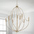 Capital Lighting Madison Nine Light Chandelier in Aged Brass - 447091AD