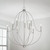 Capital Lighting Madison Nine Light Chandelier in Brushed Nickel - 447091BN