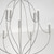 Capital Lighting Madison Nine Light Chandelier in Brushed Nickel - 447091BN
