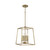 Capital Lighting Thea Four Light Foyer in Aged Brass - 537641AD Capital Lighting Thea Four Light Foyer in Aged Brass - 537641AD