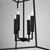 Capital Lighting Thea Four Light Foyer in Matte Black - 537643MB