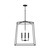 Capital Lighting Thea Four Light Foyer in Matte Black - 537643MB