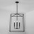 Capital Lighting Thea Four Light Foyer in Matte Black - 537643MB