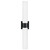 Capital Lighting Sutton Two Light Wall Sconce in Matte Black - 646221MB