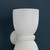 Capital Lighting Mallory Two Light Wall Sconce in Ceramic White - 656121CE