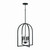 Capital Lighting Lawson Four Light Foyer in Matte Black - 548841MB