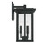 Capital Lighting Barrett Three Light Outdoor Wall Lantern in Black - 943832BK