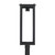 Capital Lighting Hunt One Light Outdoor Post Lantern in Black - 934643BK-GL Capital Lighting Hunt One Light Outdoor Post Lantern in Black - 934643BK-GL