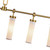 Alora Wynwood Six Light Linear Pendant in Vintage Brass/Glossy Opal - LP355652VBGO Alora Wynwood Six Light Linear Pendant in Vintage Brass/Glossy Opal - LP355652VBGO
