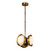 Alora Alonso LED Pendant in Vintage Brass - PD320313VB