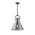 Alora Emerson One Light Pendant in Matte Black/Smoked - PD412514MBSM