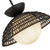 Alora Perth One Light Pendant in Matte Black/Opal Glass - PD490114MBOP