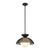 Alora Perth One Light Pendant in Matte Black/Opal Glass - PD490114MBOP