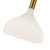 Alora Belleview One Light Pendant in Aged Gold/Opal Glass - PD532312AGOP