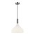 Alora Belleview One Light Pendant in Brushed Nickel/Opal Glass - PD532312BNOP
