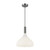 Alora Belleview One Light Pendant in Brushed Nickel/Opal Glass - PD532312BNOP