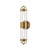 Alora Lancaster Two Light Wall Sconce in Aged Gold - WV461102AG