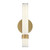 Alora Madison LED Vanity in Vintage Brass/Glossy Opal - WV324114VBGO