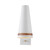 Alora Brickell One Light Wall Sconce in Matte White/Hazelnut Leather - WV342105MWHL