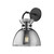 Alora Waldo One Light Wall Sconce in Matte Black/Smoked - WV411809MBSM