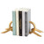 Cyan Goldie Locks Bookends in Gold - 06042