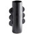 Cyan Vase in Black - 10663