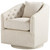 Cyan Chair in Cream - 10787