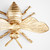 Cyan Wall Decor in Gold - 10630