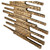 Cyan Wall Decor in Antique Brass - 11312