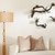 Cyan Ichiyo Wall Decor in Black And Gold Accents - 11436