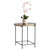 Cyan Side Table in Aged Gold - 11326