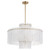 Cyan Othello Nine Light Chandelier in Aged Brass - 11631