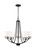 Generation Lighting Robie Five Light Chandelier in Midnight Black - 3121605EN3-112