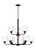 Generation Lighting Canfield Nine Light Chandelier in Bronze - 3128809-710