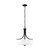 Generation Lighting Kemal Three Light Pendant in Midnight Black - 6528803EN3-112