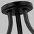 Generation Lighting Kemal Three Light Semi-Flush Mount in Midnight Black - 7728803-112