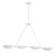 George Kovacs Undertas Four Light Island Pendant in Piastra White - P1318-792