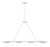 George Kovacs Undertas Four Light Island Pendant in Piastra White - P1318-792